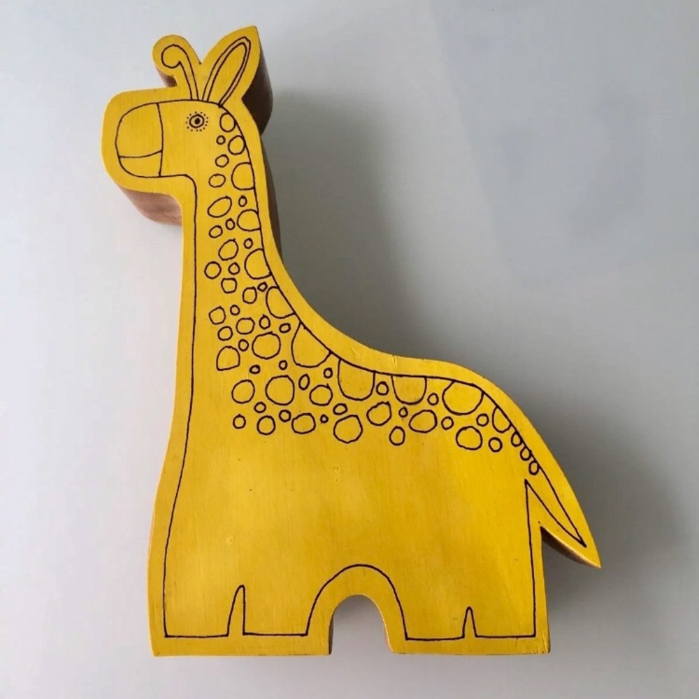 Giraffe Wooden Block